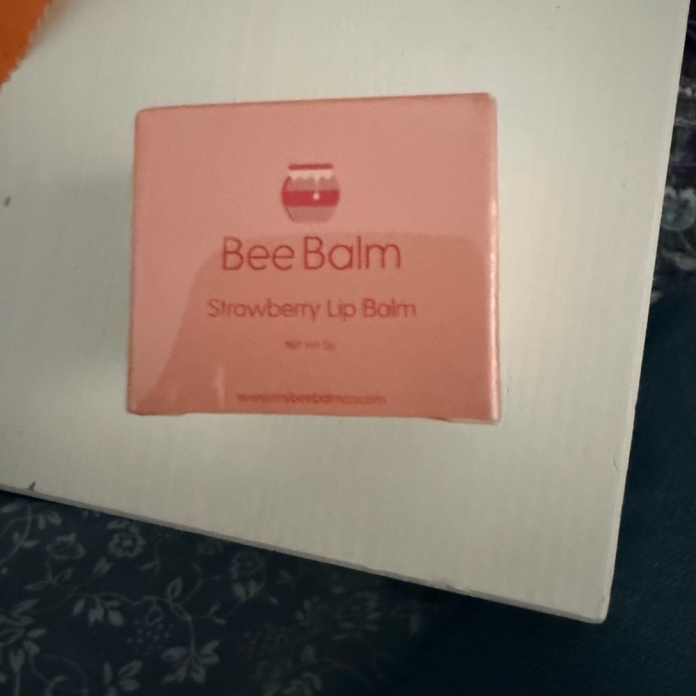 Strawberry bee balm Lip Balm